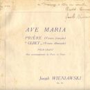 A fragment of title page of Op. 16 by J. Wieniawski. Archives of Henryk Wieniawski Musical Society 