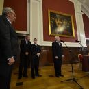 Contract sign ceremony after the recital at A. Mickiewicz University Auditorium. Lubrański Hall, 21 September 2012. From left B. Marciniak - Rector of the University, W. Łyś (interpreter), M. Vengerov, A. Wituski.jpg 247.28 kB 