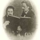 Henryk Wieniawski i Mikołaj Rubinstein, ok. 1860 / Henryk Wieniawski with Nikolai Rubinstein ca. 1860